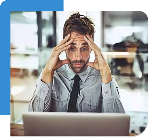 Local government employee suffering with outdated municipal management software